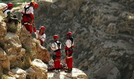 نجات دو کوهنورد در منطقه شیرز کوهدشت